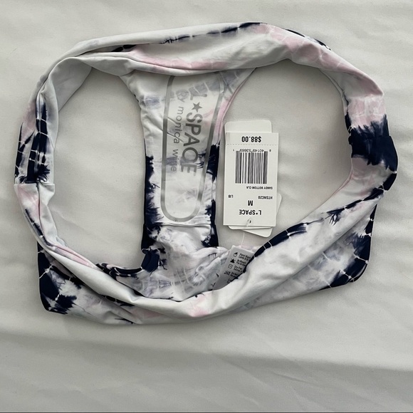 NWT L*SPACE Tie Die Sandy Bikini Bottom Classic Medium - Picture 6 of 7